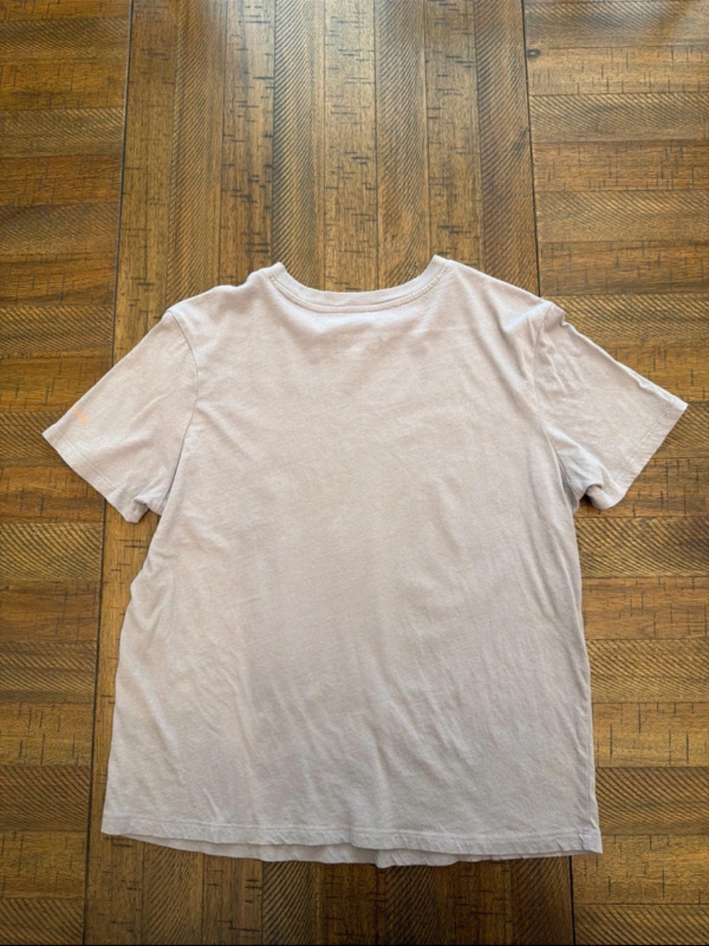 Women's Short Sleeve Crew Tee in Light Beige